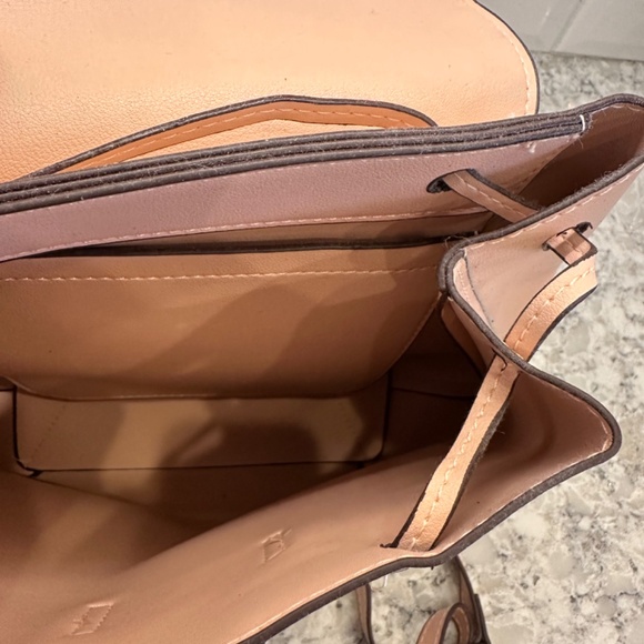 Pink Embroidered mini backpack - Picture 5 of 8